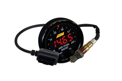 AEM X-Series Wideband UEGO AFR Gauge with OBDII - 52mm