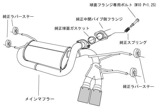 HKS Legamax Premium Exhaust - ND